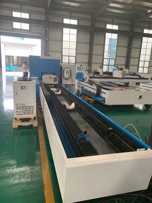 Bevel 2kw CNC Tube Laser Cutting Machine 6020 150*150mm