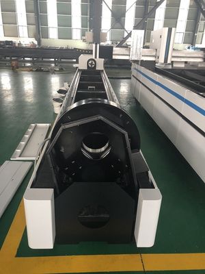 لوله بیضوی CNC دستگاه برش لیزری فیبر لیزری فیبر لیزری 6000 میلی متر 120 متر/دقیقه