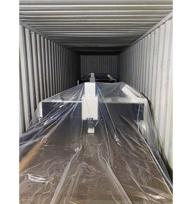 6M دستگاه برش CNC افقی 10000 تن ، دستگاه هیدرولیک V Grooving برای ورق فلز