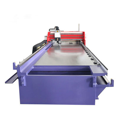 Double Drive Automatic CNC V Groove Cutter Machine برای درهای کابینت 1250mm 70m/min