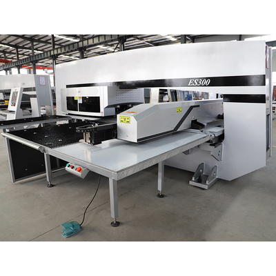 دستگاه پانچ پرس برجک CNC کامل سروو ES300 32 ایستگاه با شاخص خودکار